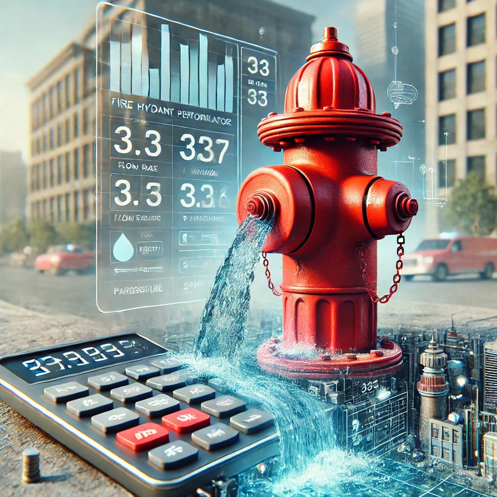 Kalkulator wydajności hydrantów
