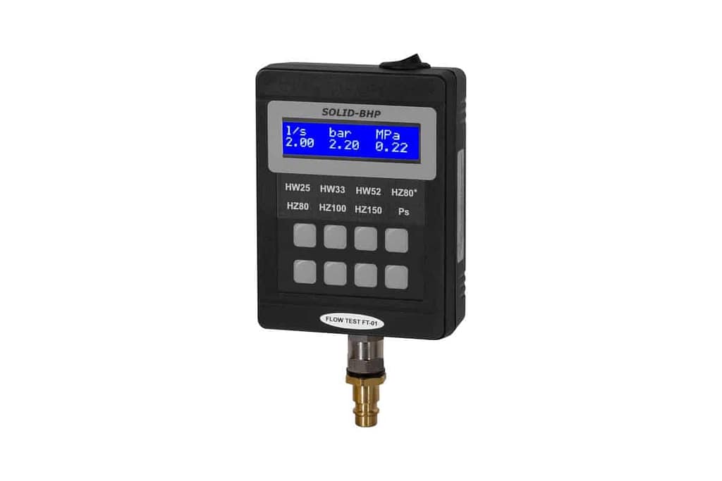 Elektroniczny tester wydajności hydrantów